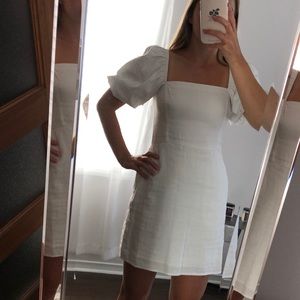 White dress